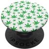 Weed Lovers Marijuana Cannabis Smoker Fu Divertente erbaccia Fumatore Foglia Pianta Marijuana Cannabis Uomini Donne PopSockets PopGrip Adesivo