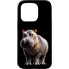 Ippopotami divertenti per gli amanti deg Custodia per iPhone 15 Pro Ippopotamo Hippo Hippopotamus Ippopotamo Cute Hippos