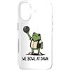 Funny Frog Meme Bowling Humor Gifts Men Custodia per iPhone 17 We Bowl At Dawn Frog Divertente Rana Meme Bowling Giocatore Amante