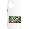 Boom Manufaktur Custodia per iPhone 16 La guerra dei mondi Fantascienza Alien The Treppiedi Rise