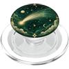 Emerald Comet Celestial Stelle spaziali celesti della cometa smeraldo PopSockets PopGrip per MagSafe