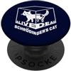 Schrodinger Cat Physics Science Humor Ge Il gatto di Double Schrodinger Dead & Alive Quantum Physics PopSockets PopGrip Adesivo