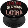 Marry Latina Divertente italiano tedesco latina romanticismo auto data dicendo PopSockets PopGrip Adesivo