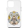 Bahaa's Tee Custodia per iPhone 12 mini Italian Majolica Teddy Bear Shirt Lemon Sicilian Ceramic Art