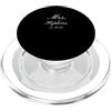 Mrs. Hopkins 2025 Personalized Custom we Mrs. Hopkins 2025 Wedding Engagement 1000 Collezione di nomi PopSockets PopGrip per MagSafe