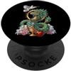 Catholic Core Catholiccore Aesthetic Got Quetzalcoatl Dio Azteco Mitologia Myan Inca Fiori Cristiani PopSockets PopGrip Adesivo