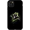 Electric Ocean Ray Co Custodia per iPhone 11 Pro Max Fauna marina oceanica verde elettrica Manta Ray