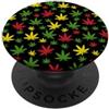Weed Lovers Marijuana Cannabis Smoker Fu Divertente erbaccia Fumatore Foglia Pianta Marijuana Cannabis Uomini Donne PopSockets PopGrip Adesivo