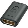 Lindy 41020 Doppia Femmina DisplayPort, Nero
