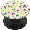 Weed Lovers Marijuana Cannabis Smoker Fu Divertente erbaccia Fumatore Foglia Pianta Marijuana Cannabis Uomini Donne PopSockets PopGrip Adesivo