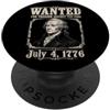 Fourth Of July Novelty Apparel Ricercato per tradimento Divertente 4 luglio Alexander Hamilton PopSockets PopGrip Adesivo