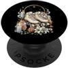 Catholic Core Catholiccore Aesthetic Got Pattini a rotelle Retro anni '70 Coquette Christian Religious PopSockets PopGrip Adesivo