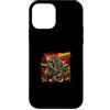Kaiju Monster Bangkok Beast Crocodile fi Custodia per iPhone 12 mini Resa dei conti tra Bangkok Beast Reptile e Kaiju City