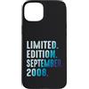Limited Edition September 2008 Legendary Custodia per iPhone 15 Plus Settembre 2008 Anno 2008 Retro 2008 Vintage Edizione Limitata