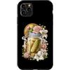 Catholic Core Catholiccore Aesthetic Got Custodia per iPhone 11 Pro Max Cetriolo Sottaceto Aneto Coquette Rose religiose cristiane