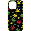 Weed Lovers Marijuana Cannabis Smoker Fu Custodia per iPhone 14 Pro Max Divertente erbaccia Fumatore Foglia Pianta Marijuana Cannabis Uomini Donne
