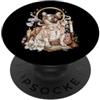 Catholic Core Catholiccore Aesthetic Got Francese Bulldog Frenchie Coquette Christian Floreale Rose Fiocchi PopSockets PopGrip Adesivo