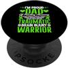 Brain Injury Awareness Mental Health Shi Consapevolezza delle lesioni cerebrali Supporto per la salute mentale PopSockets PopGrip Adesivo