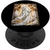 Catholic Core Catholiccore Aesthetic Got Fantasma Coquette Cristiano Religioso Floreale Rosario Rose Stelle PopSockets PopGrip Adesivo