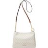 Michael Kors Borsetta Christina Piccola con Logo Firma Crossbody Vaniglia