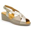 Cinzia Soft Sandali Donna IO17109C Pelle Beige o Blu Calzature Casual