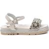 XTI 143999 Scarpe Donna Sandali Gioiello Zeppa Camel