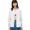 Tommy Jeans Donna Camicia Oxford Regular Fit, Beige (Periwinkle Dusk/Stripe), XS