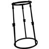 MEYZJRC Supporto Pavimento Ad Altezza Regolabile Supporto Tamburo Portatile Robusto in Metallo Antiusura E Antiscivolo Adatto per Musicisti, 21.5 Cm