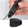Generic Adattatore per Mandrino a Tre Griffe con Pinza per Trapano da 8 Mm Convertitore a Rapido per Cacciavite Elettrico e Trapano per Uso in Officina in Garage (Coda corta 8mm)