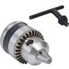 Generic Convertitore Mandrino Autoserrante a 3 Griffe in Acciaio Inossidabile con Presa Forte per Trapani Elettrici e Lavorazione del Legno 3/8-24UNF 0,6-6 Mm per Applicazioni Versatili