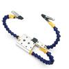 Baoblaze Supporto Saldatura Multiangolo Saldatore con Flessibili Clip Regolabili Base in Alluminio Antiscivolo Aiuto Terza Mano Adatto per Laboratorio, Base Estesa Con Tre Bracci
