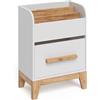 VitaliSpa Libreria Malia, Bianco, 55 x 70 cm