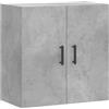 vidaXL Mobile a Parete Grigio Cemento 60x31x60 cm in Legno Multistrato