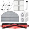 DianSung Accessori per Roborock Q10 S5 / Q10 S5+ Ricambio per aspirapolvere, 1 spazzola principale, 4 panni, 2 sacchetti per la polvere, 4 spazzole laterali, 4 filtri