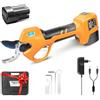 SWANSOFT [Leggero E Sicuro, Modello Di Base Professionale] SWANSOFT PRU28 Forbice Potatura a Batteria, 28mm 850W 16,8V Cesoi a Batteria per Potatura Forbice Elettrica Forbici Elettriche Professionali