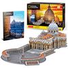 CubicFun Puzzle 3D Modello Basilica San Pietro, 101 Pezzi