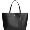 Tommy Hilfiger Th Icon Tote Mono AW0AW19004 - Borsa da donna, taglia unica, colore: Nero