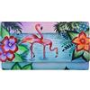 Anna by Anuschka Three Fold Wallet, Portafoglio da Donna a Tre Pieghe