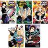 Generic Demon Slayer: Kimetsu no Yaiba Manga Series 5-Book Collection Set II (Vol.6 to Vol.10) - Epic Taisho‑Era Adventure, Family Bond & Demonic Battles Continuous