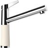 SCHOCK Rubinetto da cucina SC-510 Magnolia - Rubinetto a bassa pressione CRISTADUR con scarico fisso e connettori standard