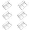 NIYATA Clip coperchio acquario 6MM,Supporto per acquario acrilico,Clip per vetro acquario,Clip di protezione in vetro per acquario