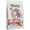 Oasy Dog Monoprotein Formula | Puppy & Junior | Medium - Large | Agnello | Cibo Secco per Cuccioli di Cane di Taglia Medio - Grande | Sacco da 10 Kg