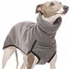 Generico Cappotto Per Levriero A Collo Alto, Giacca Calda Per Levriero Invernale, Maglione Per Levriero, Camicia In Pile Per Cani A Collo Alto, Gilet In Pile Per Cani, Pullover Autunno Inverno, Felpa Alla Moda