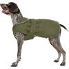 Kuoser Cappotto impermeabile per cani Giacca per cani per cani piccoli e medi, Cappotto invernale in tela riflettente Cappotto per cani grandi Cappotto per cuccioli Giacca in pile Cappotto invernale
