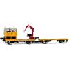 Electrotren HE2010S RENFE MIT, veicolo di manutenzione KLV 53, livrea gialla, ep. V, con decoder sonoro DCC Locomotiva - Diesel