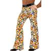 W WIDMANN MILANO Party Fashion - Pantaloni a Zampa Anni '70 da Uomo