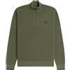 FRED PERRY Uomo Fred Perry Maglione Mezza Zip Waffle
