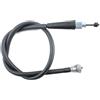 LINMOT Cavo contachilometri, Albero Flessibile Compatibile con Aprilia Pegaso 650, Cavo Bowden, Nero