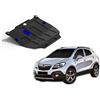 J&J AUTOMOTIVE Piastra Paramotore in Acciaio per Opel Mokka 2012-2016, Protezione Sottoscocca per Motore e Cambio, Accessori di Montaggio Inclusi