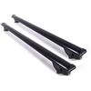 Rixto Barre portatutto BM + IRON2 in acciaio per OPEL ASTRA J SW dal 2010 al 2015 con corrimani bassi railing integrati
